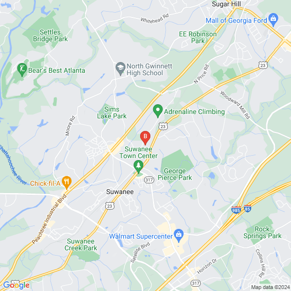 Georgia Mechanical, Inc. location map: 4189 Capital View Dr, Suwanee, GA